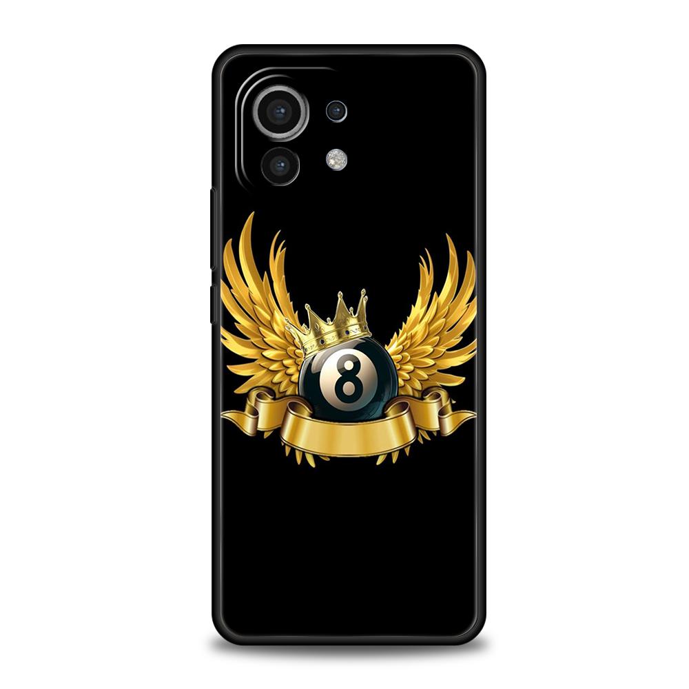 Phone Case Cover for Xiaomi Mi 17 Pro Max 15 14 13 12 11 Ultra 15T 14T 13T 12T Pro Lite Soft TPU Billiard Fashion Brand Number
