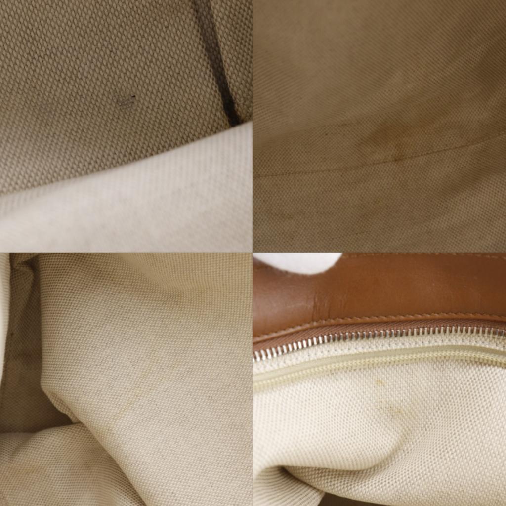GUCCI Sherry line Tote Bag 308928 Brown GG canvas unisex Used