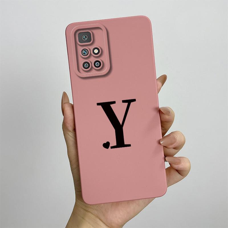

For Xiaomi Redmi 10 2022 Casing Love Heart 26 Letters Cover Soft Fundas For Xiaomi Redmi 10 Prime 2022 Redmi10 Phone Case Bumper Redmi 10 Prime 2022