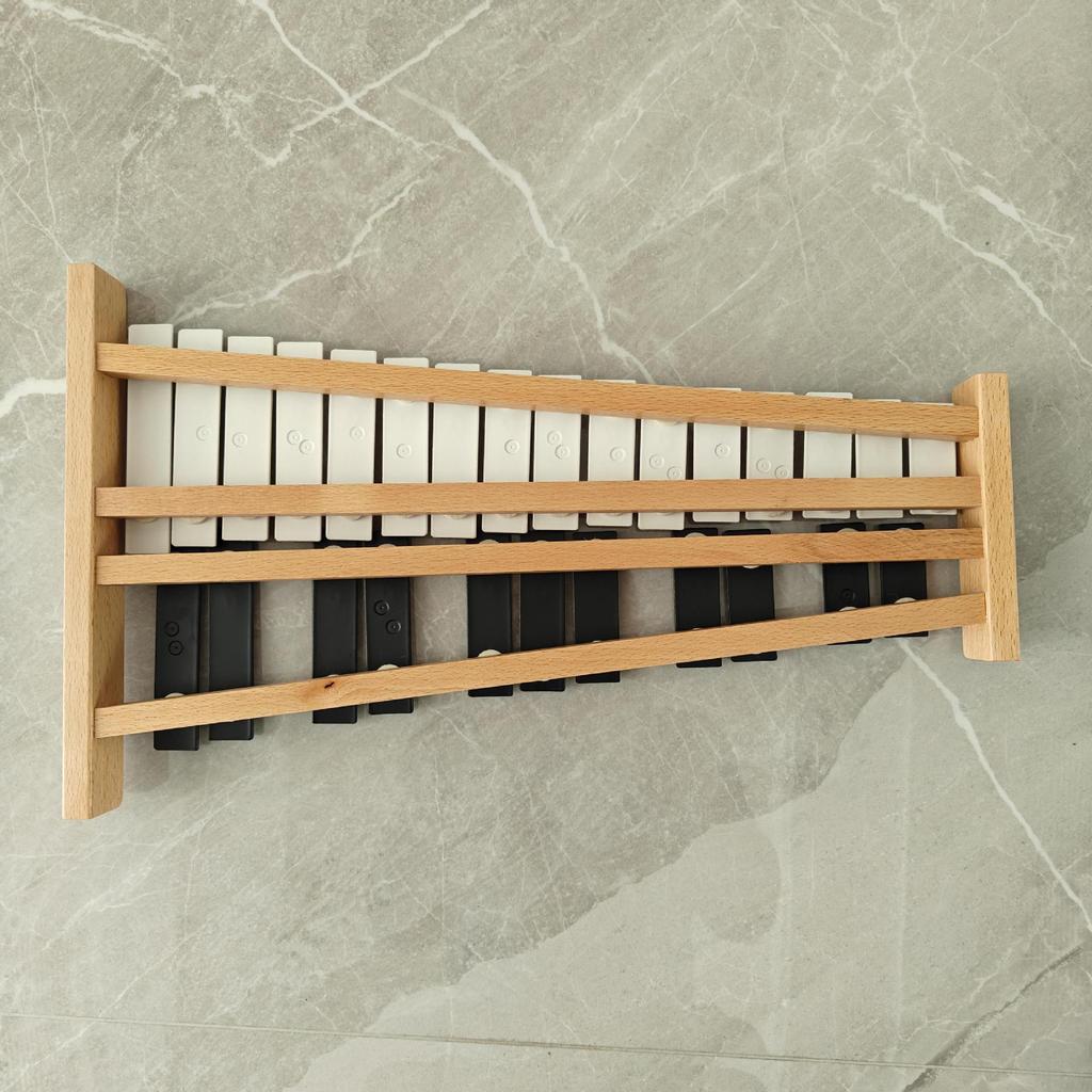 27-Note Steel Glockenspiel Xylophone: Perfect for Beginners, Christmas Gifts, and Early Childhood Education.