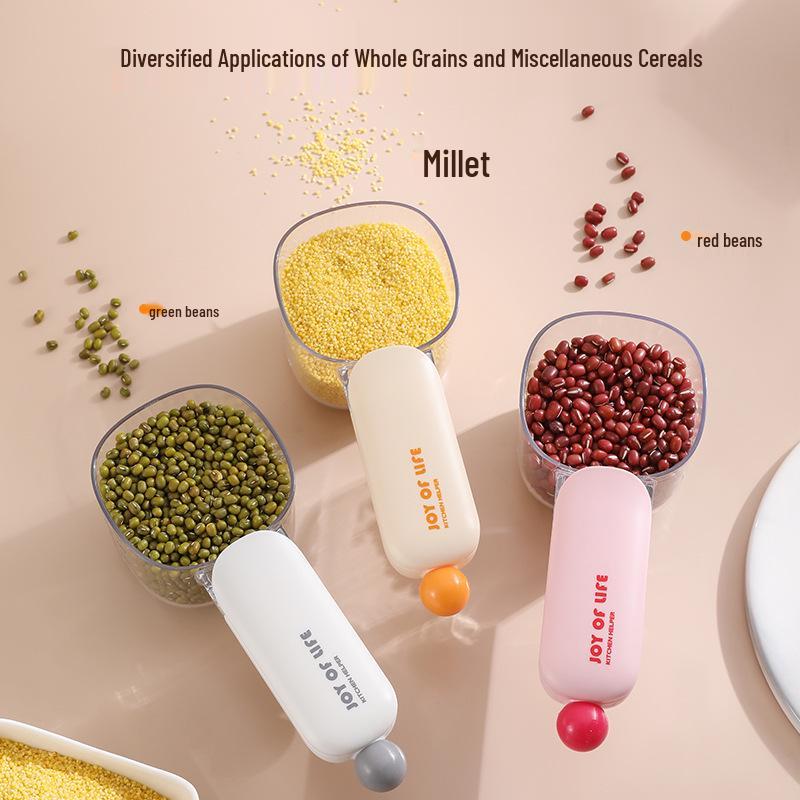 Original Design Rice Spoon with Detachable Insect Repellent Box, Food-Grade Kitchen Rice Grain Utensil.