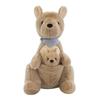 New Mother and Son Kangaroo Xindie Plush Toy Cartoon Personal Simulation Doll Holiday Gift Grab Doll