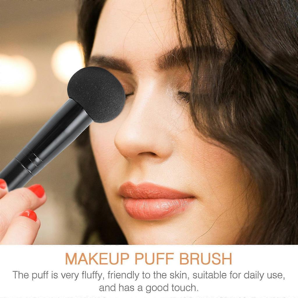 Makeup Puff Mushroom Cosmetic Blender Puff Brush for 4Pcs Use