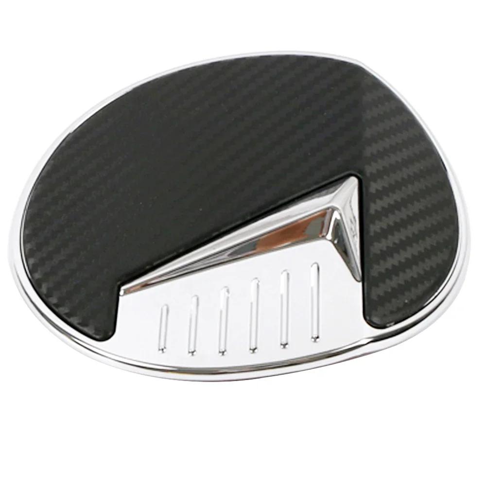 Für Toyota Corolla 2019 2024 Limousine Öltankdeckel Kraftstofftankdeckel Abdeckung Zierleiste Aufkleber Chrom Karbonfaser Farbe