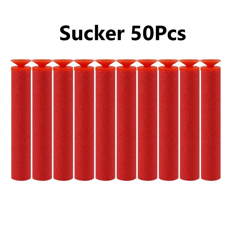 EVA Soft Round Suction Head Refill Darts Bullets for Nerf Gun Kids Toy Guns Accessories Bullets for Nerf Series Blasters Xmas