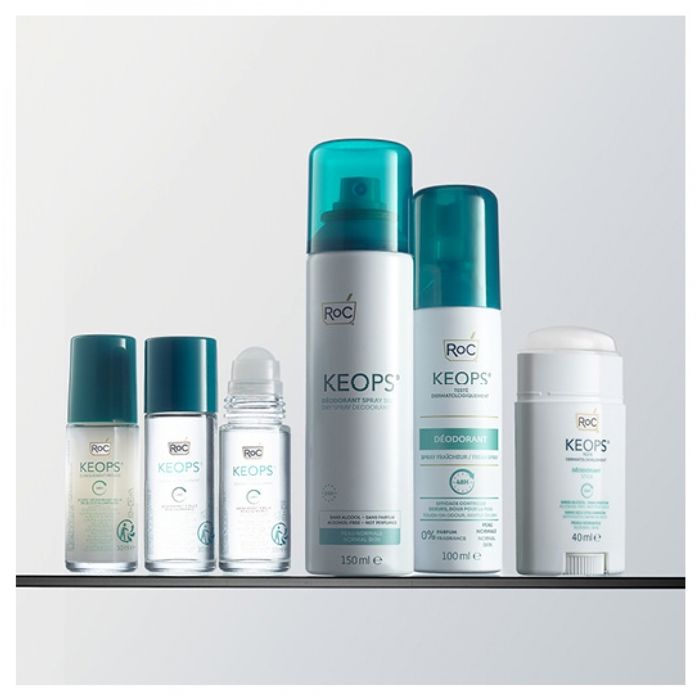 Keops Déodorant À Bille Peau Sensible 48h - 30ml