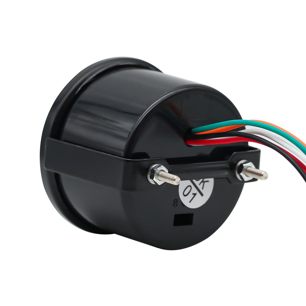 2" 52mm Tachometer Voltage Water Temp Oil Temp Oil Press Boost Vacuum Air Fuel Ratio Exhaust Temp LED Digital Display Red Blue