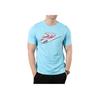 Nike Logo Large Symbol Sports Short-Sleeved T-shirt Men Tops Blue BQ0703-486