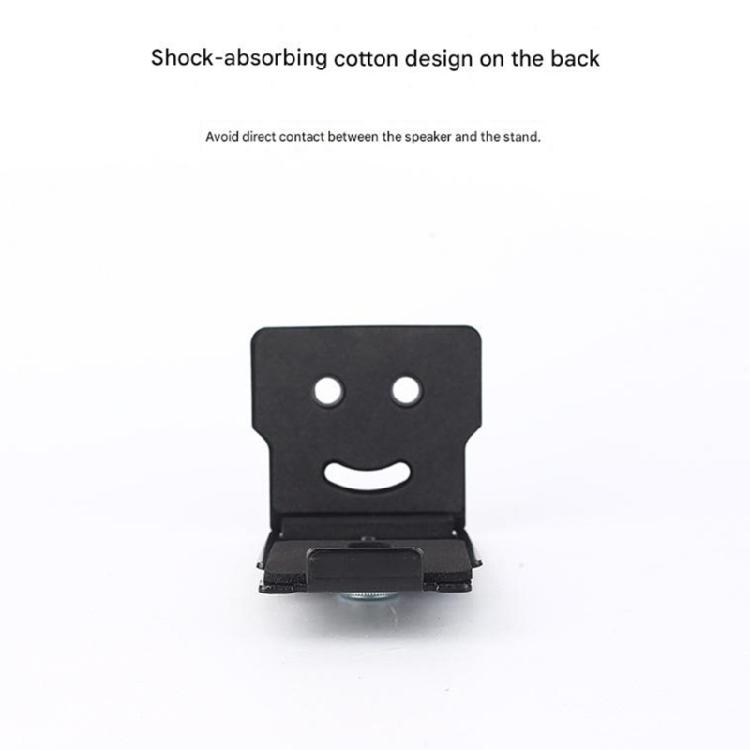 Soundbar Mounting Holder Stand Adjustable Angle TV Bracket Aluminum Alloy Construction Easy Wall Attachment Solution