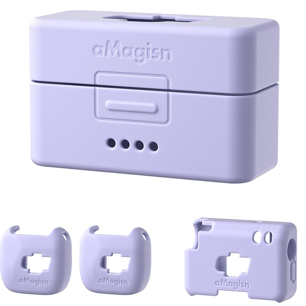 Colorful Silicone Cover For DJI MIC Mini Microphone Charging Case Dustproof Protective Cover Quick Release Skin Shell Accssories