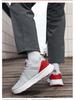 Men's Wide Palm Lightweight Running Shoes - Breathable Mesh, Wide Toe, Lace-up Sports Walking Shoes.
