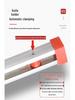 Multi-Functional Gypsum Board Cutter with Folding Handle and Dust-Free Stainless Steel Blade