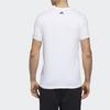 adidas T Shirts Men's White Crew Neck Moderate Straight Fit GL5622