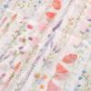 10 Sheets White Floral Paper Bouquet Flower Wrapping Paper Flower Wrapping Paper Cake Baking Gift