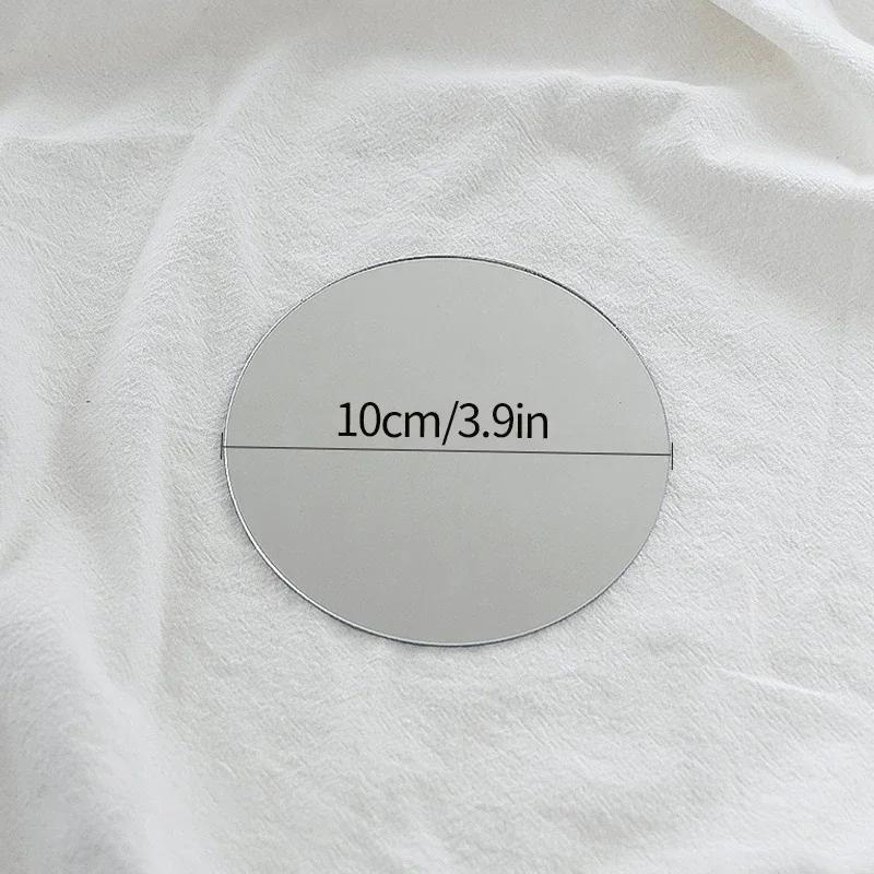 

Нестандартное акриловое зеркало для спальни, украшения для рабочего стола, зеркала для макияжа, для гардеробной, женские косметические принадлежности, декор комнаты, украшение