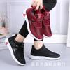 Spring and Autumn Cloth Shoes Women's Casual Single Shoes Gary Cloth Shoes Comfortable Non-slip Walking Shoes Women