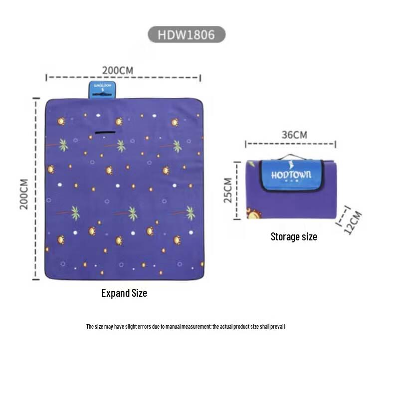 He Dawu Crab Overlord Picnic Mat