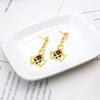Genshin Impact Sumeru Kaveh Eardrops Earrings Anime Cosplay Jewelry Gifts for Women