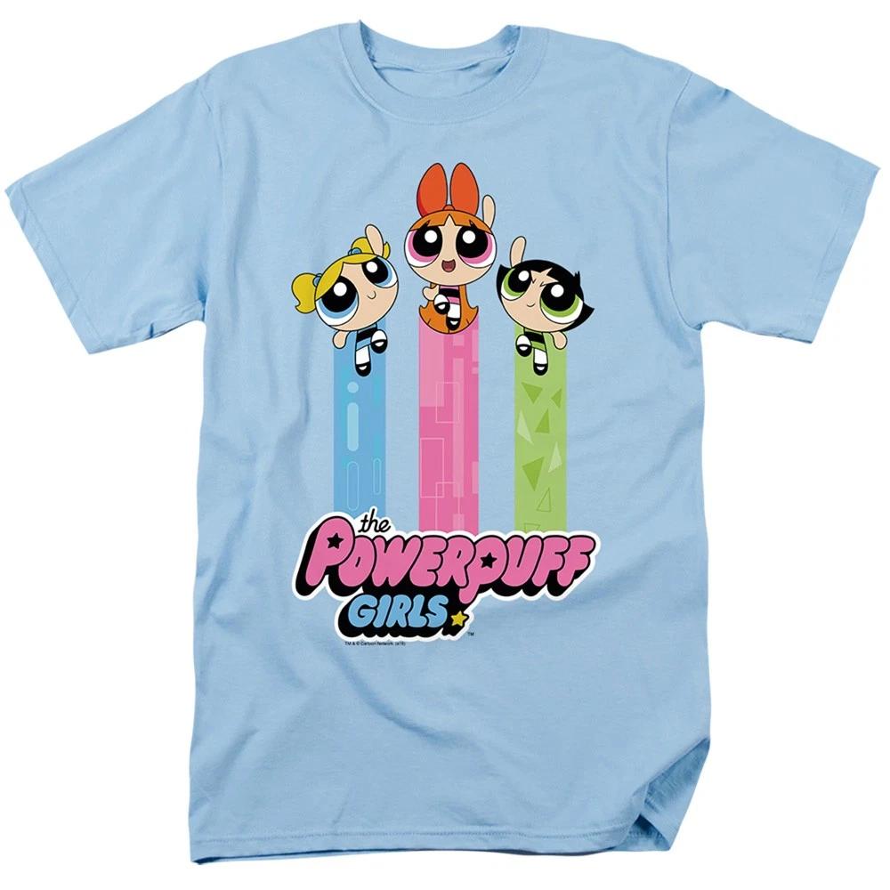Powerpuff Girls The Girls Fly Licensed  Children s T-shirt 100