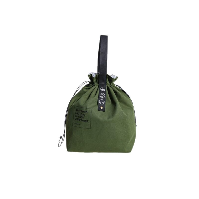 Japanese Insulated Waterproof Lunch Tote for Office & School - Free Labeling Included