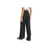 adidas Pantalon côtelé large essentiel pour femme Noir Vêtements de rue pour femme JD1499