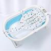Baby Bath Seat Net, Breathable Newborn Bathtub Mesh Mat, Portable Shower Net for 0-18 Months Infants, Bathtub Safety Net