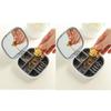 Portable Jewelry Storage Box Cosmetic Mirror Travel Mini Mirror Convenient Portable Travel Exquisite Multi-Plaid