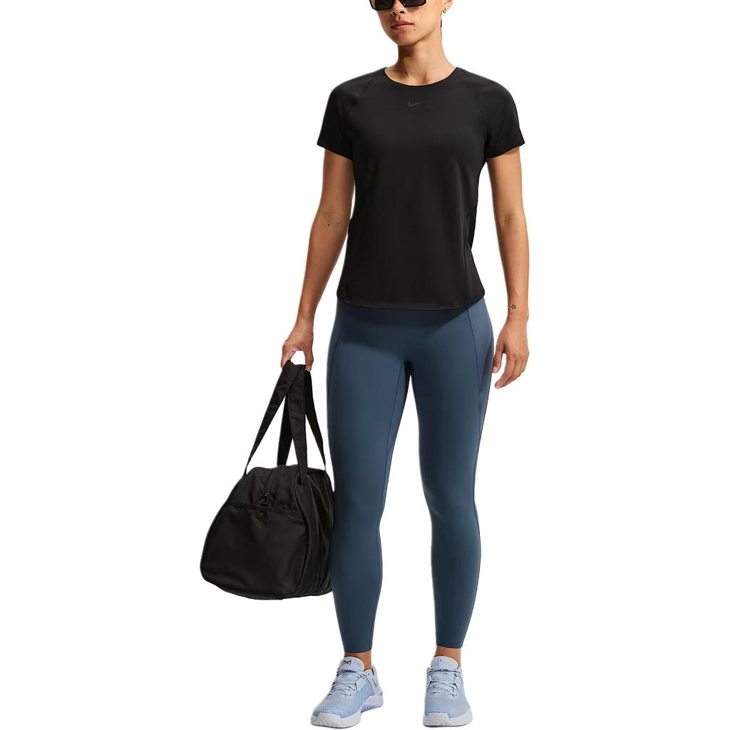 Nike Casual Sports Round Neck Short Sleeve Pullover Raglan T-Shirt Women Tops IO9961-010