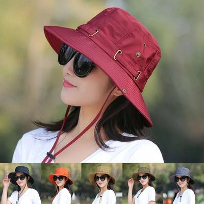 Foldable Bucket Hat UV Protection Fisherman Hat Unisex Summer Sunscreen Hat
