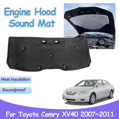 Für Toyota Camry Aurion XV40 Daihatsu Altis 2007 ~ 2011 Motorhaube Pad Schalldichte Auto Wärme Schallschutz Baumwolle Matte Zubehör