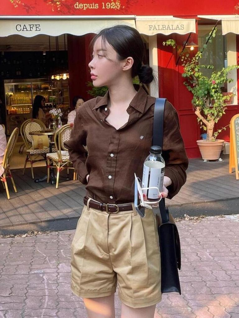 RL Ralph Lauren Small Pony Logo Linen Sun Protection Long Sleeve Polo Shirt - Men's & Women's Spring/Autumn Collection.