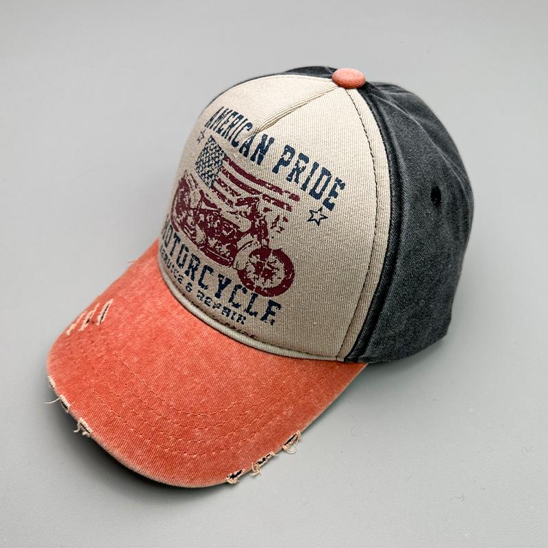 Men Women Cotton Fashion Snapback Caps Versatile Leisure New Cowboy Baseball Hat Street Hip-Hop Sunshade Outdoor Sport American