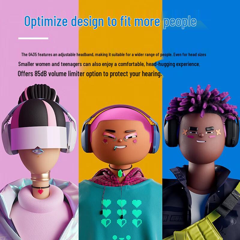 Logitech G435 Wireless Gaming Headset