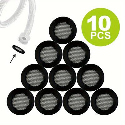 Einfache Installation ohne Strom! 10 Stück Filterscheiben für 1/2 Zoll Brauseschlauch