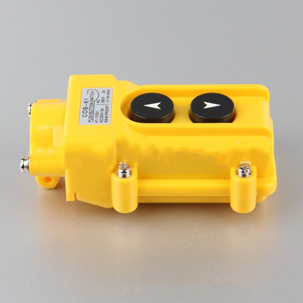 COB-61 Hoist Crane Switch Yellow UP Down Hoist Switch Durable Remote Control Switch  Truck Tipper