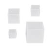 4 Pcs Different Sizes Square Silicone Epoxy Resin Molds For Diy Ornaments Crafts
