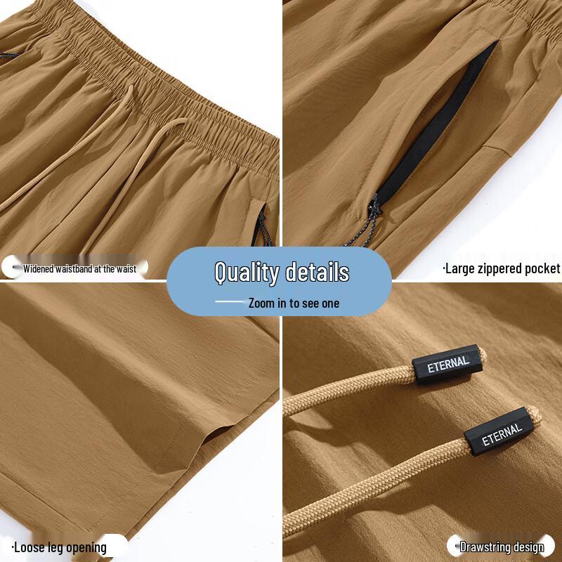 Warrior Men's Ice Silk Cooling Casual Shorts