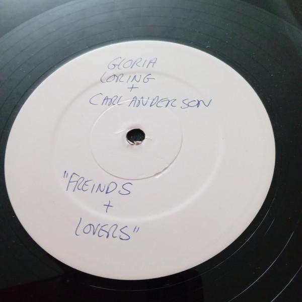 12inch Record GLORIA LORING  CARL ANDERSON  Friends  Lovers CART400 Carrere 1986 UK Dance  Electronica Used