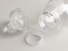 KINTO Water Bottle, 500ml, Clear, Lightweight, Compact, Dishwasher Safe, 20391