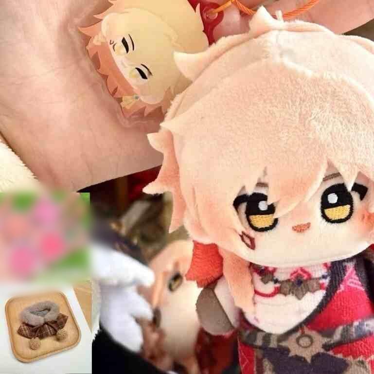 Ufficiale Honkai: Star Rail Phainon 10cm Bambola di Cotone Cosplay Vestire Fai da te Peluche Kawaii Peluche Bambole Imbottite Anime Gioco Giocattolo