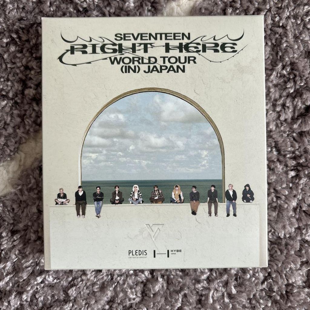 [USED] SEVENTEEN RIGHT HERE IN JAPAN BluRay