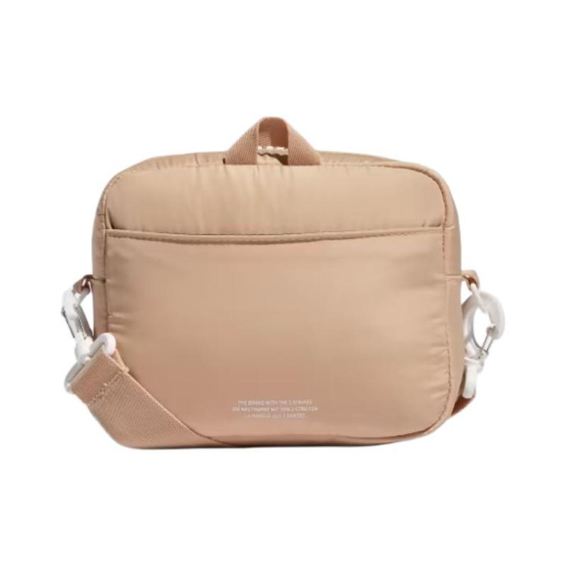 Adidas Puffer And Pouch Crossbody Bag Magic Beige/White Adidas GB0797
