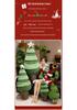 Plush Christmas Tree & Wreath Dolls, Throw Pillows, Ornaments, & Decorations for Kids