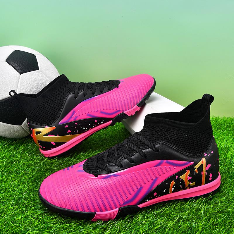 Nuovi Stivali da Calcio da Allenamento Uomo Ultraleggeri Traspiranti Scarpe da Calcio Professionali Morbide Sportive Unisex Tacchetti per Erba Scarpe da Partita