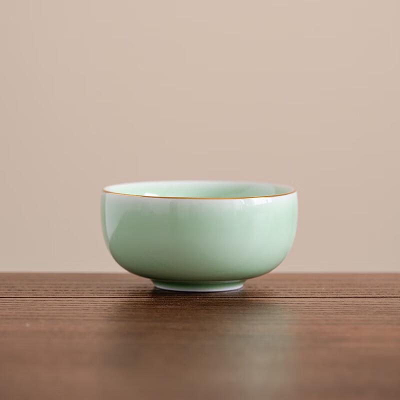 Bafangli Jufu Five-Color Ceramic Tea Cup Set