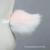 ¡Nuevo! Linda Cola de Conejo de Peluche para Niñas Cola de Animal de Simulación Cola de Conejo Accesorios de Atrezo para Cosplay de Mujer