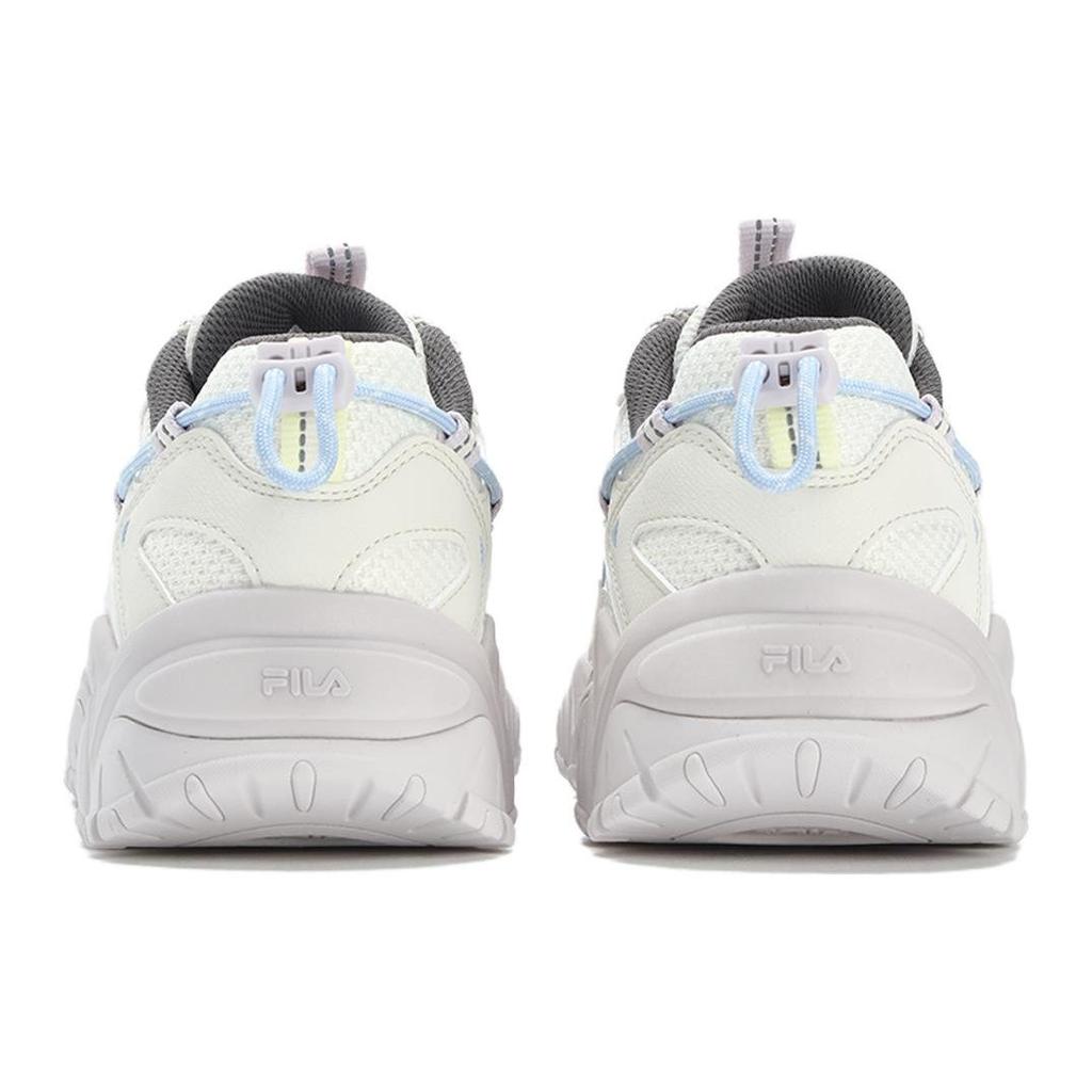 Fila Cat Paw 4.0 Simple Solid Color Non-Slip Wear-Resistant Low-Top Casual Shoes Women Sneaker Milk-White Lilac-Gray F12W332113FGD