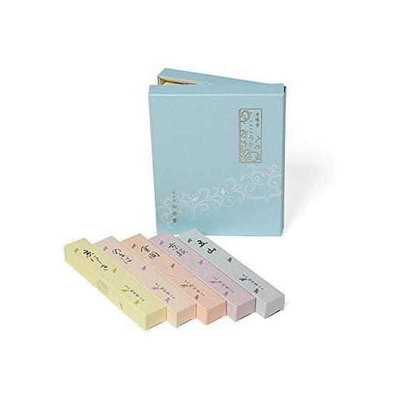 Shoeido Kyoto Incense Incense Incense Kokoroka 5 Types (Packaged Item)