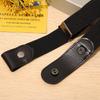 1PC Men Women Buckle-Free Elastic Belt Without Buckle Seamless Lazy Belt