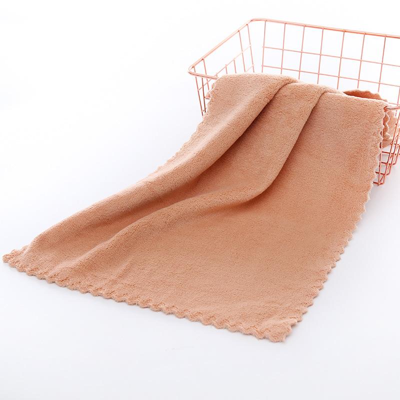 

Coral Fluff Towel Hotel Thickened Adult Men and Women Home Use Towel Hotel Bath Towels Face Wash Towels Durable 35*75cm